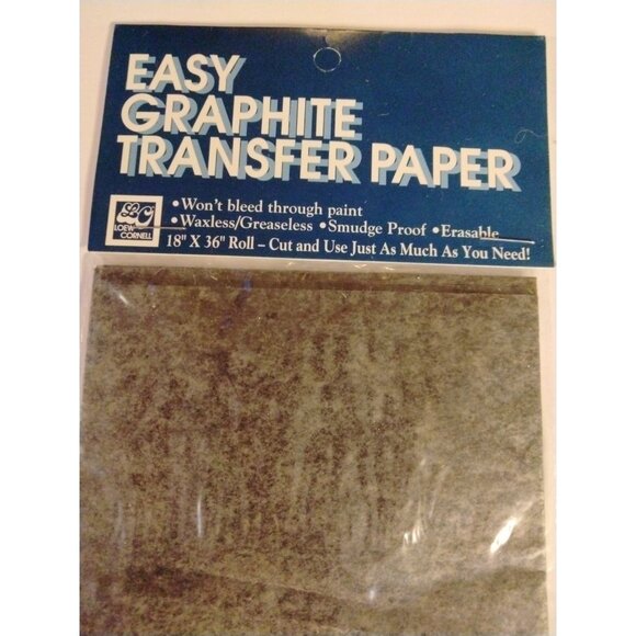 Easy Graphite Transfer Paper 18X36 Roll Loew Cornell - Picture 4 of 4